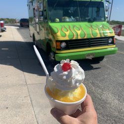 Monster Truck Ice Cream Truck - Pineapple sundae