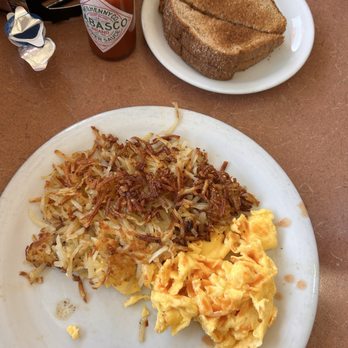 Denny's - Eggs and hash brown. - Breakfast & Brunch Near Me - Anaheim, California Denny's - Eggs and hash brown. - Breakfast & Brunch Near Me - Anaheim, California