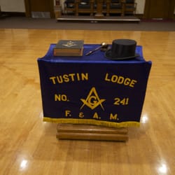 Tustin Lodge 241 - The lodge from the inside. Our website is www.tustinlodge241.com