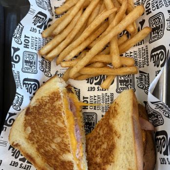 Melty - Pleasant Grove - Kids grilled cheese added ham - Fast Food Near Me - Pleasant Grove, Utah Melty - Pleasant Grove - Kids grilled cheese added ham - Fast Food Near Me - Pleasant Grove, Utah