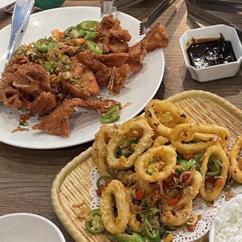 WEI Authentic Chinese - K2. Salt Pepper Pork Chop salt  P10. Salt & Pepper Calamari - Cantonese Near Me - Buford, Georgia