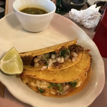 Taqueria Resendiz - Luscious birria tacos, with plenty of savory consommé - Mexican Near Me - West Yellowstone, Montana
