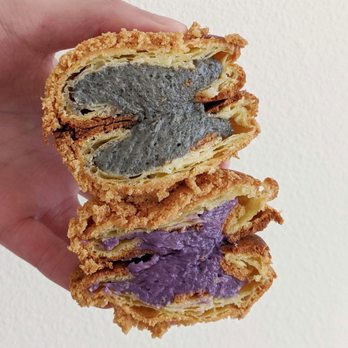 CA Bakehouse - Black sesame choux and ube choux - Bakeries Near Me - San Jose, California