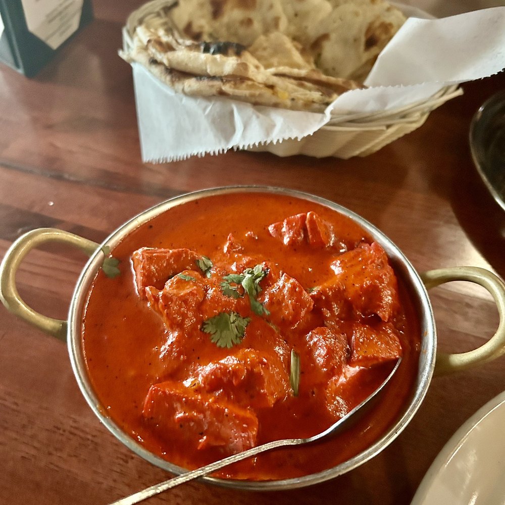 Tikka & Grill, Nepali and Indian Food - Chicken tikka masala and cheese and garlic naan - Indian Near Me - Denver, Colorado Tikka & Grill, Nepali and Indian Food - Chicken tikka masala and cheese and garlic naan - Indian Near Me - Denver, Colorado