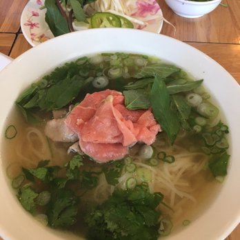 Pho 75 - Regular bowl of Pho Tai - Vietnamese Near Me - Rockville, Maryland