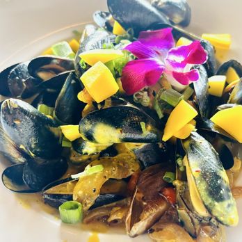 Front Street Grill - Jamaican mussels. - New American Near Me - Coupeville, Washington Front Street Grill - Jamaican mussels. - New American Near Me - Coupeville, Washington