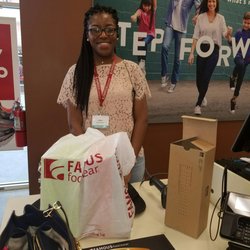 Famous Footwear Outlet - Tamara the wonderful sales clerk at Famous Footwear