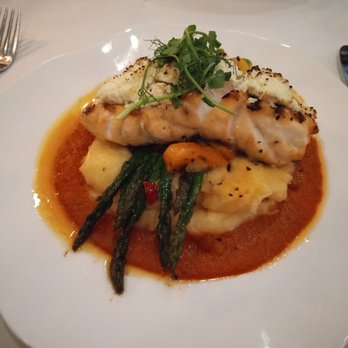 Jerry's - Goat Cheese Crusted Grilled Grouper - New American Near Me - Wilmington, North Carolina Jerry's - Goat Cheese Crusted Grilled Grouper - New American Near Me - Wilmington, North Carolina