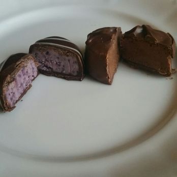 See's Candies - Treats for me - Blueberry Truffle and Milk Chocolate Butter Cream :) - Candy Stores Near Me - Foothill Ranch, California