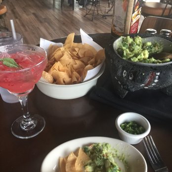 Uncle Julio's - Tableside guacamole and raspberry margarita . Yummy - Mexican Near Me - Orlando, Florida