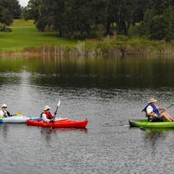 Lakeview Terrace Retirement Community - Residents having fun on our lakes.