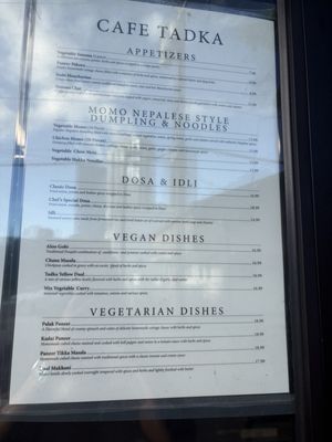 Menu photo 2 Cafe Tadka Honolulu, HI Menu photo 2 Cafe Tadka Honolulu, HI