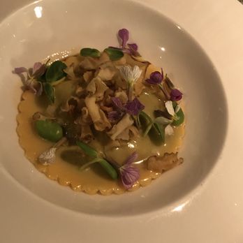 The Kitchen Restaurant - Ravioli in consume with favs germs and egg you'll and mushrooms - New American Near Me - Sacramento, California The Kitchen Restaurant - Ravioli in consume with favs germs and egg you'll and mushrooms - New American Near Me - Sacramento, California