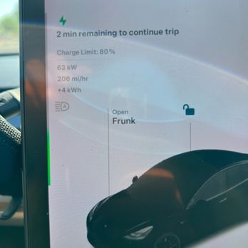 Tesla Supercharger - 62 whole kilowatts.  Might as well charge it on a 110 plug - EV Charging Stations Near Me - Buckeye, Arizona
