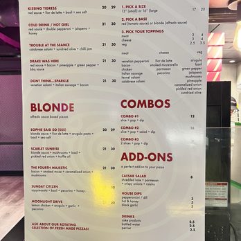 Blondies Pizza - Menu - Pizza Near Me - Toronto, Ontario Blondies Pizza - Menu - Pizza Near Me - Toronto, Ontario