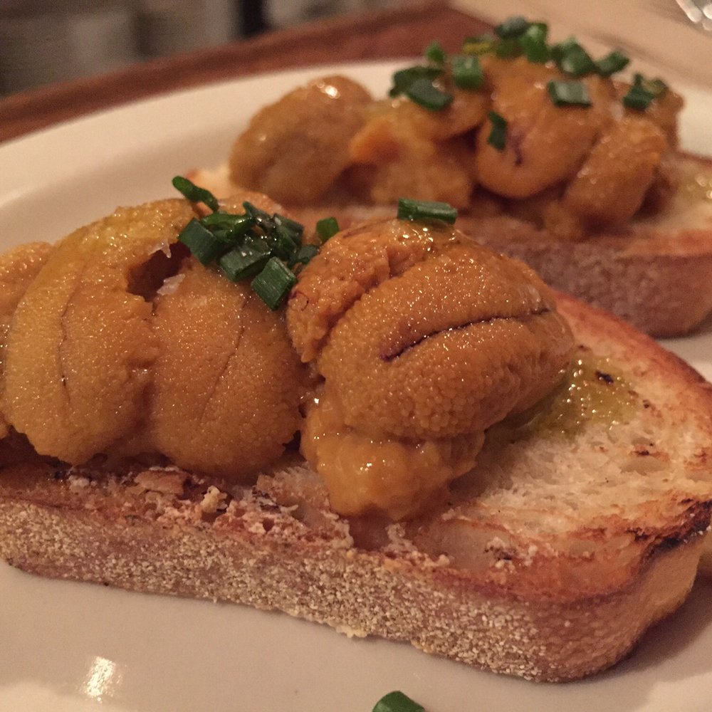 Bar B - Uni bruschetta - Italian Near Me - New York, New York Bar B - Uni bruschetta - Italian Near Me - New York, New York
