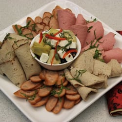 King's Vegetarian Food - Anyone for a Vegan Charcutirie Platter! Yum!! All products from King's Vegetarian Food Mfg. Co. Ltd.