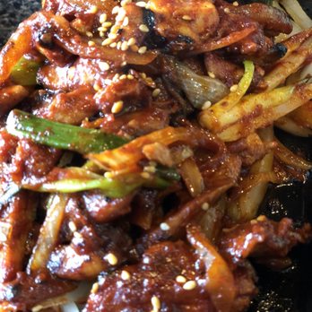 Stone Korean Restaurant - Spicy chicken bulgogi: great! - Korean Near Me - Redmond, Washington Stone Korean Restaurant - Spicy chicken bulgogi: great! - Korean Near Me - Redmond, Washington