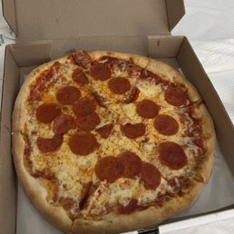 New your style pepperoni pizza small