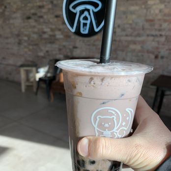 Space Tea - Taro milk tea with tapioca - Bubble Tea Near Me - Salt Lake City, Utah