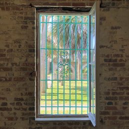 Window inside the Atalaya Castle