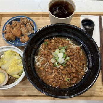 Gulp - Lu Rou over noodles set $20 - Taiwanese Near Me - Long Island City, New York Gulp - Lu Rou over noodles set $20 - Taiwanese Near Me - Long Island City, New York