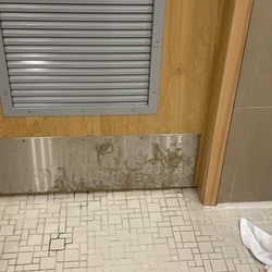 The Spa At Whistler - Plate on the bottom of the changing room door