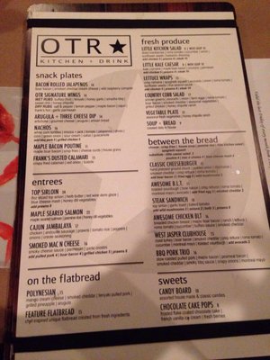 Menu photo 2 On The Rocks Edmonton, AB Menu photo 2 On The Rocks Edmonton, AB