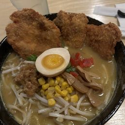 Miso Curry Chicken Katsu Ramen Special Miso Curry Chicken Katsu Ramen Special