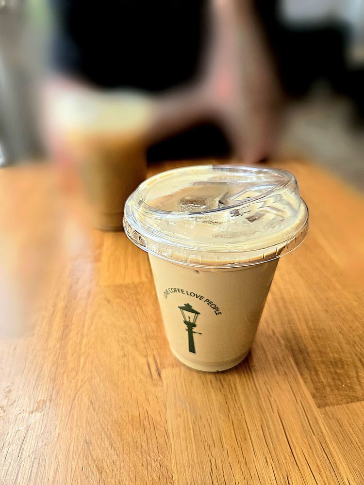 Lamppost coffee Image
