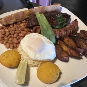 Arepazo Tapas Bar Grille - Bandeja Paisa - Venezuelan Near Me - Columbus, Ohio