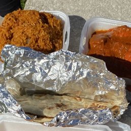 Lamb Biryani, Chicken Tikka Masala, Garlic Naan Lamb Biryani, Chicken Tikka Masala, Garlic Naan