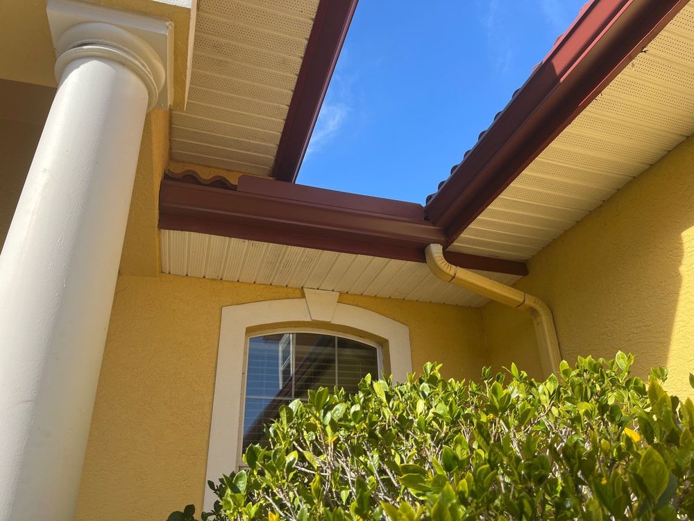 Slide of Traditional Seamless Gutters