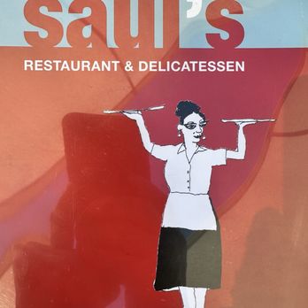 Saul's Restaurant & Delicatessen - Menu cover - Delis Near Me - Berkeley, California Saul's Restaurant & Delicatessen - Menu cover - Delis Near Me - Berkeley, California