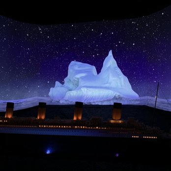 Titanic Museum Attraction - Lego titanic built by an eleven year old boy - Museums Near Me - Pigeon Forge, Tennessee