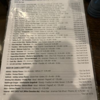 Craft 64 - Chandler - Many house brews and others to choose from. - Pizza Near Me - Chandler, Arizona