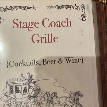 Stage Coach Grille - Menu - Seafood Near Me - La Verkin, Utah