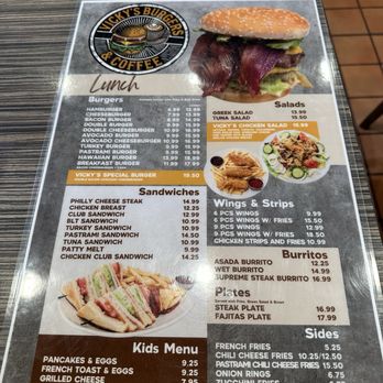 Vicky’s Burgers - Lunch Menu - Burgers Near Me - Corona, California Vicky’s Burgers - Lunch Menu - Burgers Near Me - Corona, California