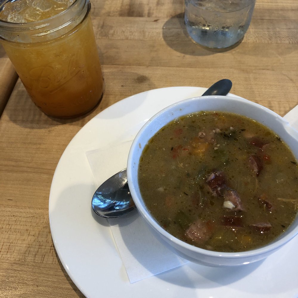 Vinaigrette - Ginger Turmeric Tonic & Gumbo Soup - Salad Near Me - Austin, Texas Vinaigrette - Ginger Turmeric Tonic & Gumbo Soup - Salad Near Me - Austin, Texas
