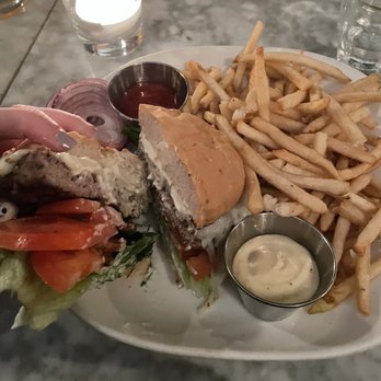 Mua - Gluten free hamburger with provolone cheese, loved the fries! - Bars Near Me - Oakland, California Mua - Gluten free hamburger with provolone cheese, loved the fries! - Bars Near Me - Oakland, California