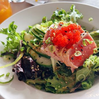 The Vault Kitchen and Market - Ahi tuna salad - Sushi Bars Near Me - Savannah, Georgia The Vault Kitchen and Market - Ahi tuna salad - Sushi Bars Near Me - Savannah, Georgia