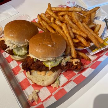 Angry Chickz - Two sliders and fries (number 1) - Chicken Shop Near Me - Sacramento, California Angry Chickz - Two sliders and fries (number 1) - Chicken Shop Near Me - Sacramento, California