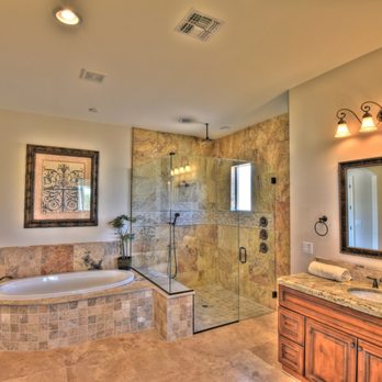 Bordeaux Builders - a large bathroom with a walk in shower - General Contractors Near Me - Scottsdale, Arizona Bordeaux Builders - a large bathroom with a walk in shower - General Contractors Near Me - Scottsdale, Arizona