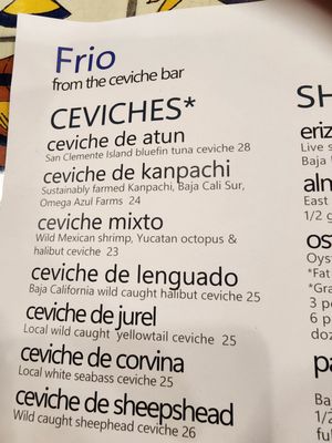 Menu photo 2 Holbox Los Angeles, CA Menu photo 2 Holbox Los Angeles, CA