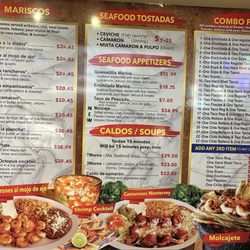 Taqueria El Carnaval - Menu Pt 4/4
