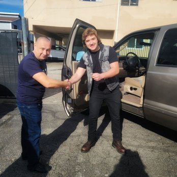 SAS Motors - Stanley giving Zach the keys to his truck! - Used Car Dealers Near Me - Los Angeles, California SAS Motors - Stanley giving Zach the keys to his truck! - Used Car Dealers Near Me - Los Angeles, California