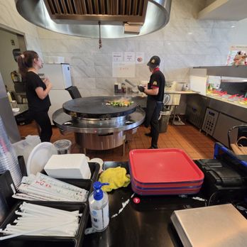 Iron King Mongolian BBQ - Grill Area - Barbeque Near Me - Corona, California