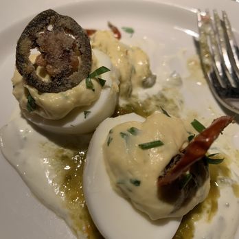 Caroline - Spicy deviled eggs - Bakeries Near Me - Austin, Texas Caroline - Spicy deviled eggs - Bakeries Near Me - Austin, Texas