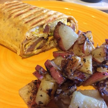 Devoted Kiss Cafe - Breakfast Burrito (half order) packs a punch - Breakfast & Brunch Near Me - Gig Harbor, Washington