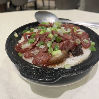 Blue Sky Café - Chinese Sausage Clay pot rice - Chinese Near Me - Belmont, California Blue Sky Café - Chinese Sausage Clay pot rice - Chinese Near Me - Belmont, California
